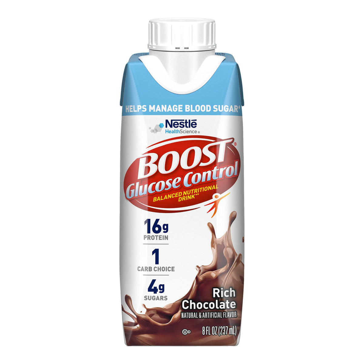 Boost® Glucose Control Balanced Nutritional Drink Chocolate 1 Each