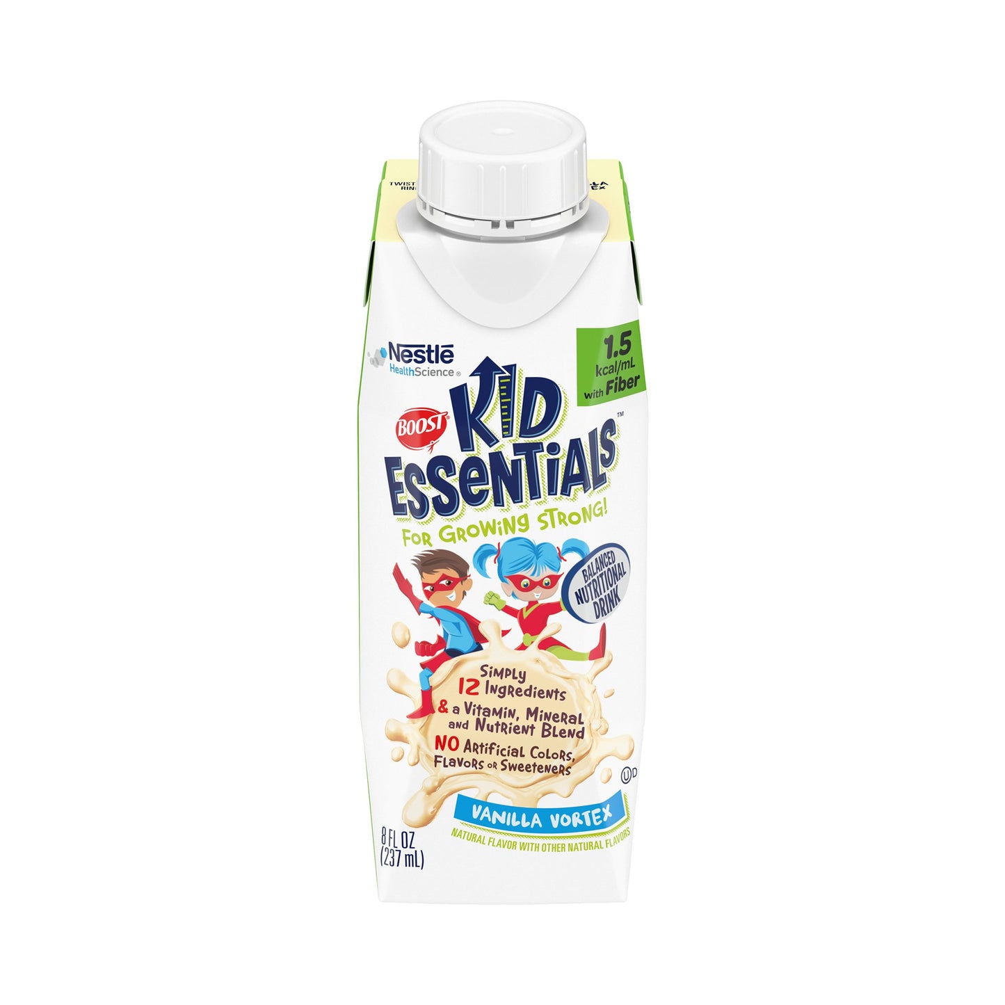 Boost® Kid Essentials™ 1.5 with Fiber Balanced Nutritional Drink Vanilla Case of 24