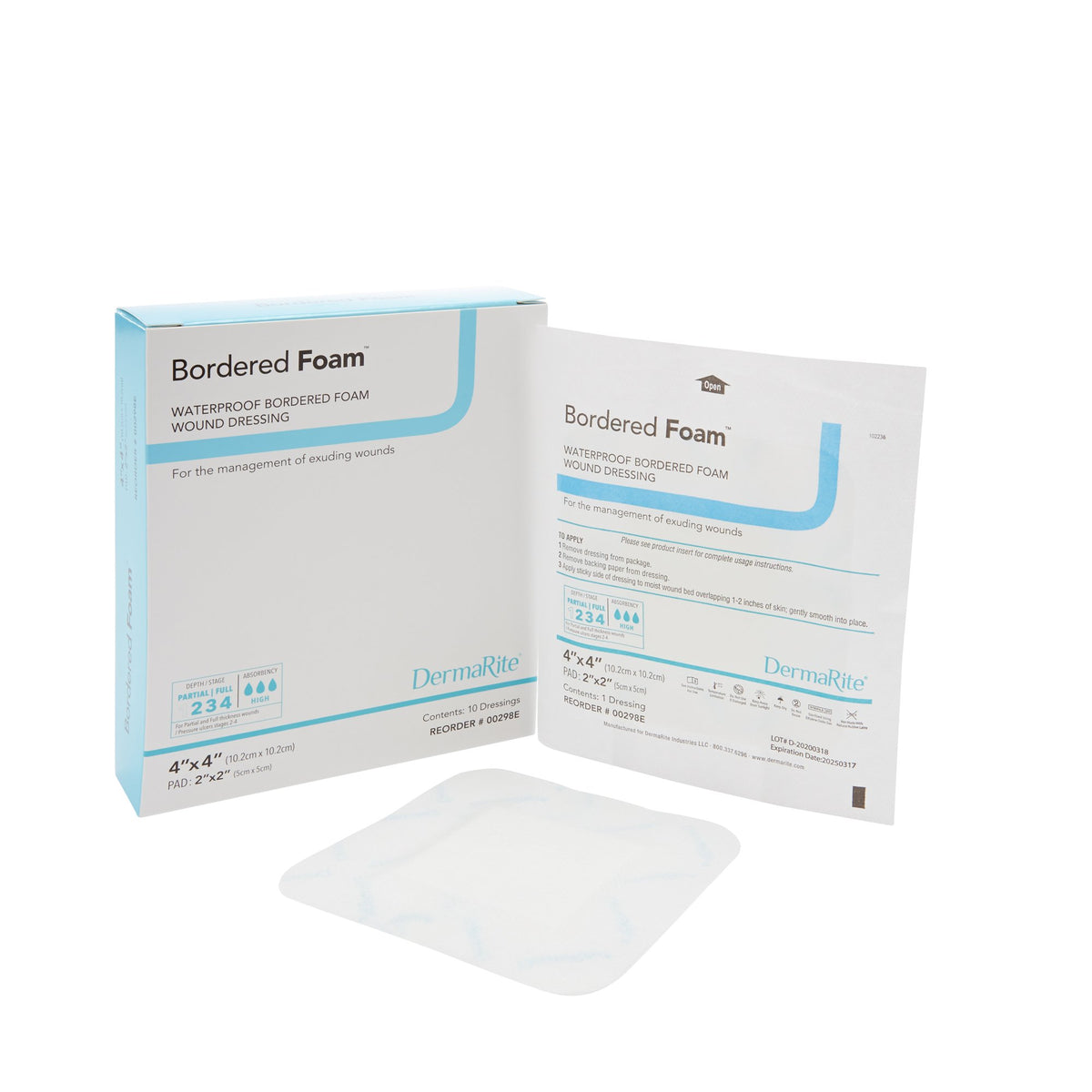 Bordered Foam Foam Dressing 1 Each