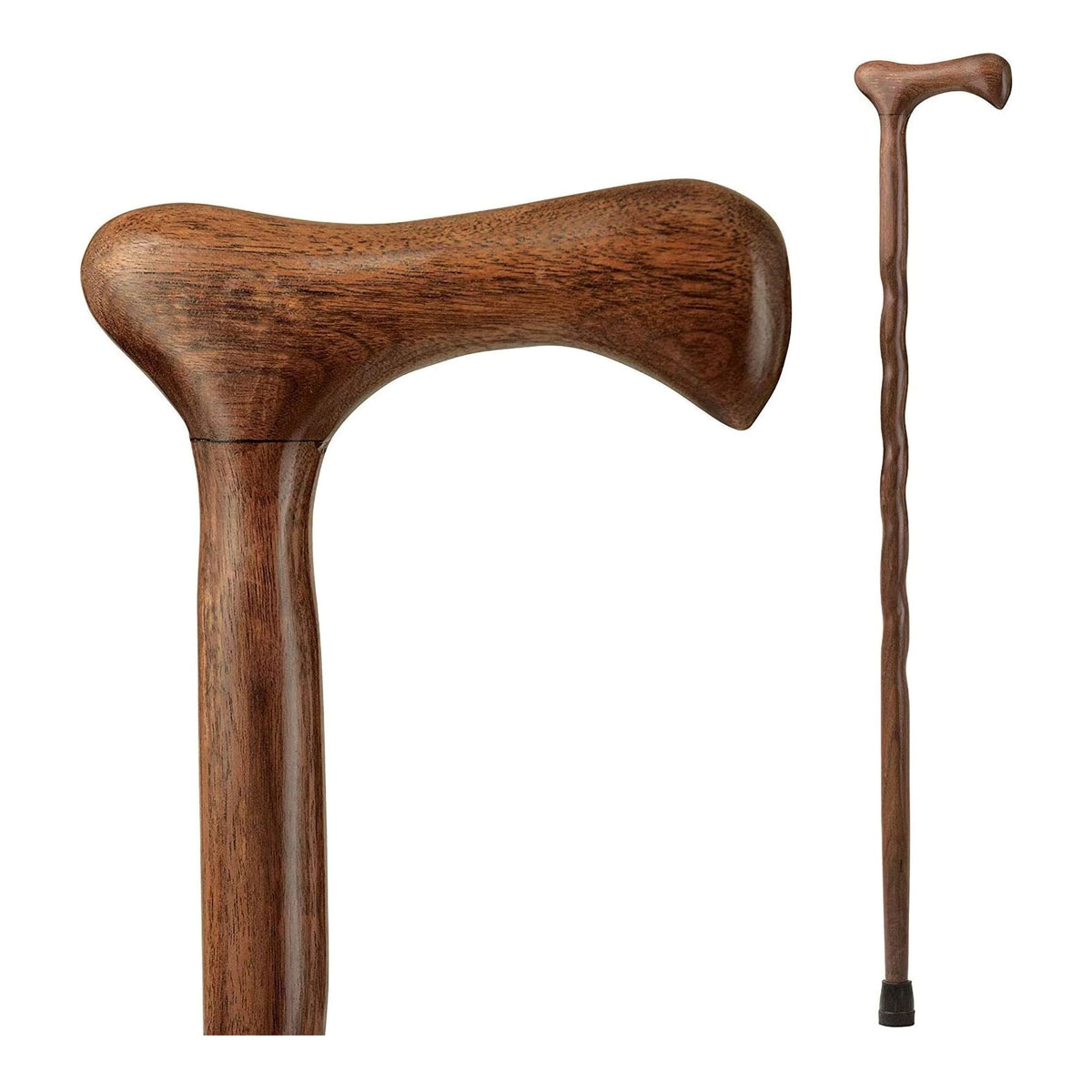 Brazos™ Twisted Cane with T-Handle Red Cedar 37"