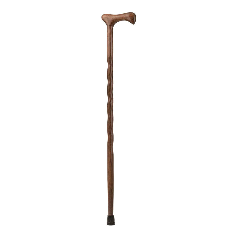 Brazos™ Twisted Cane with T-Handle Red Cedar 37"
