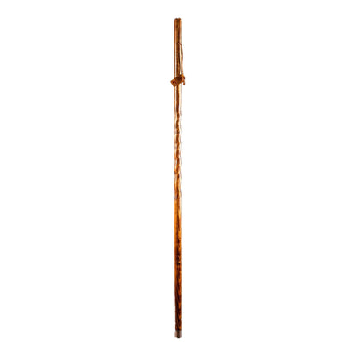 Brazos™ Twisted Pine Handcrafted Walking Stick Red Sweet Gum 55"