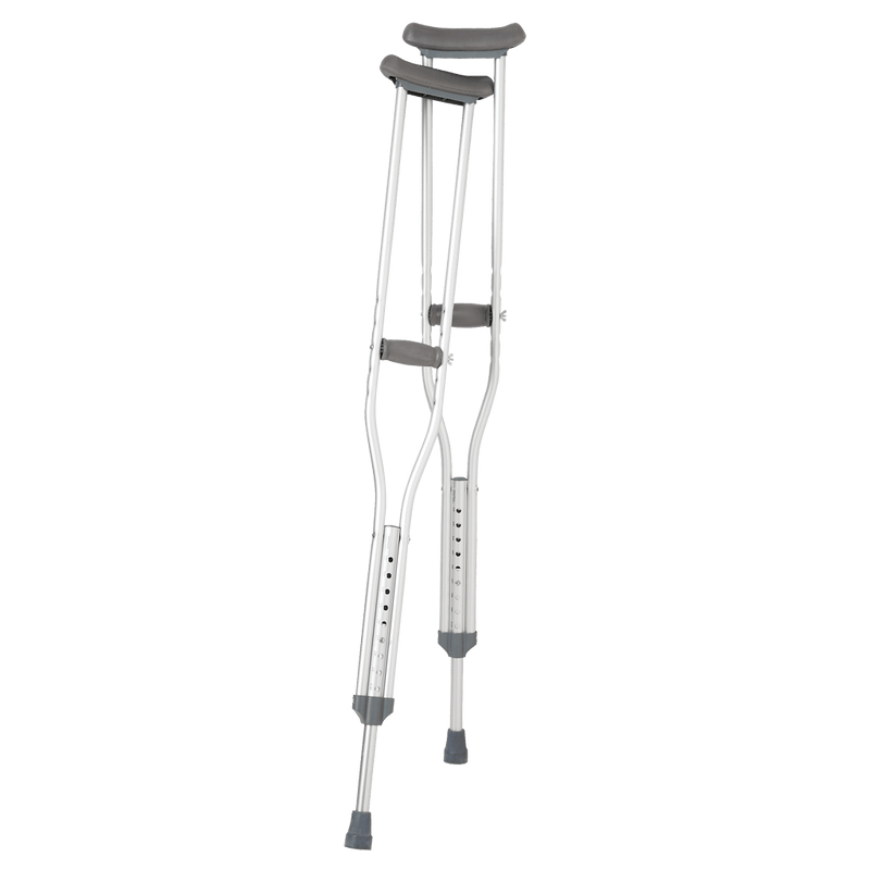 Breg Aluminum Underarm Crutches 5'10" – 6'6"