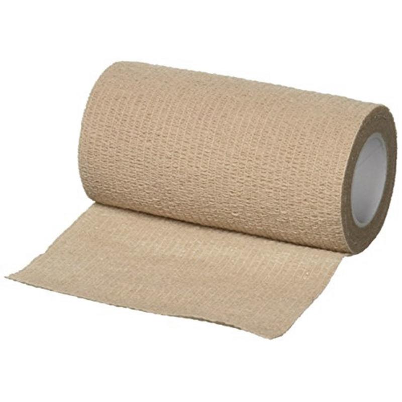 Cardinal Health™ Cohesive Bandage Tan 4" x 5 Yard Box of 24
