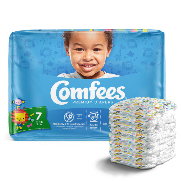 Comfees® Baby Diapers Up to 10 lbs. Bag of 42