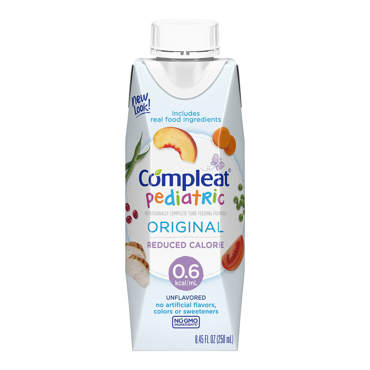 Compleat® Pediatric Reduced Calorie Pediatric Tube Feeding Formula Case of 24