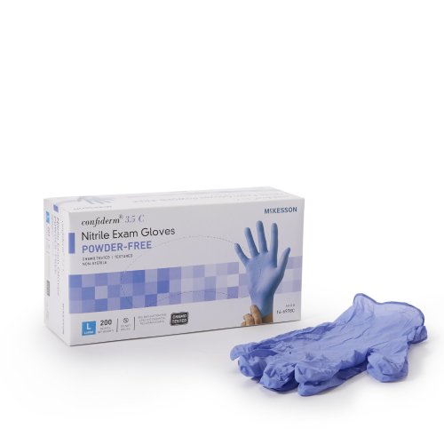 Confiderm® 3.5C Powder-Free Nitrile Exam Gloves M Case of 2000