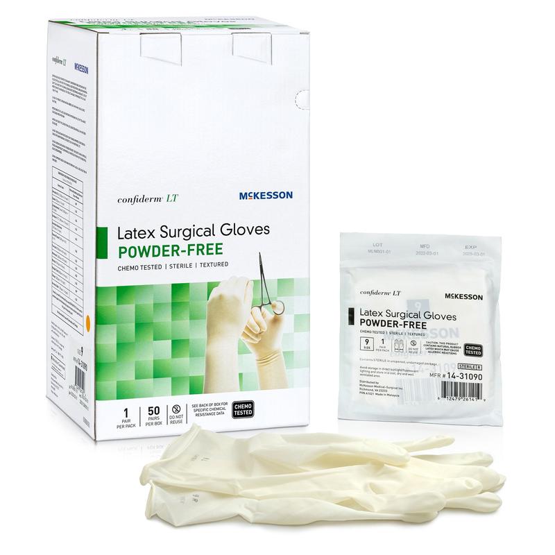 Confiderm® LT Latex Surgical Glove 6 Box of 50