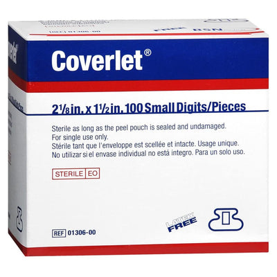 Coverlet® Fingertip Tan Adhesive Strip Tan 1-1/2" x 2-1/2" Box of 100