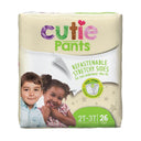 Cutie Pants® Unisex Training Pants Up to 34 lbs. Pack of 26
