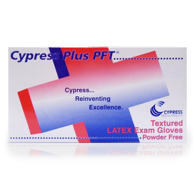 Cypress Plus® PFT Latex Exam Glove XS Box of 1