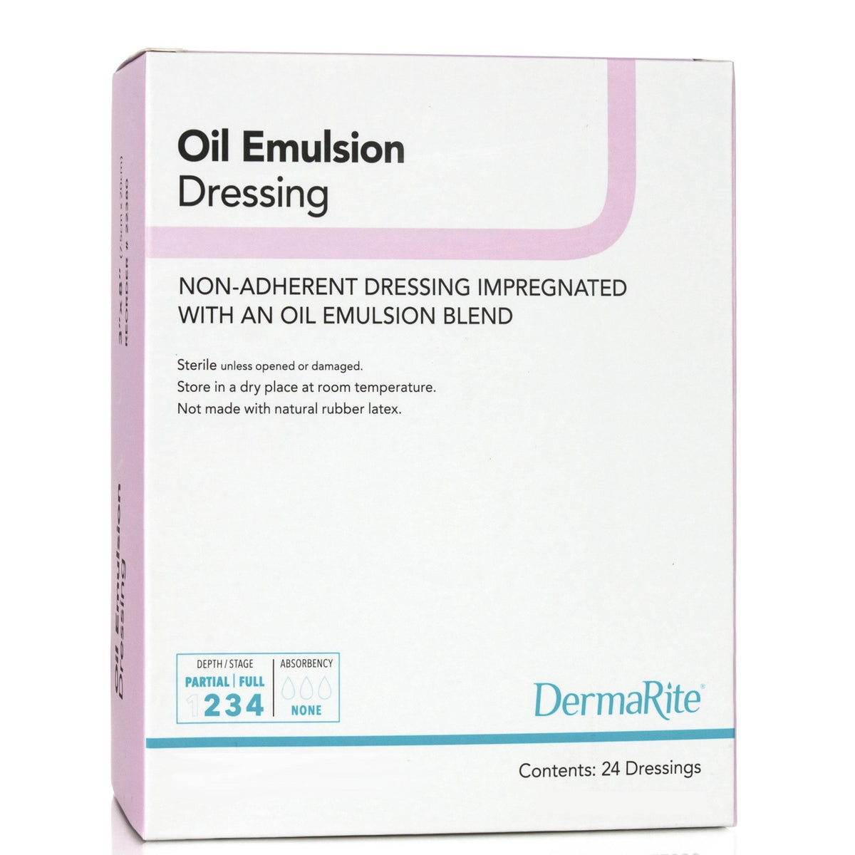 DermaRite® Oil Emulsion Impregnated Dressing 3" x 3" 1 Each