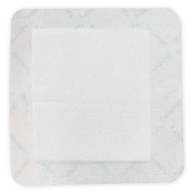 DermaRite® Sterile Bordered Gauze Dressing with Adhesive Border White 4" x 4" 1 Each