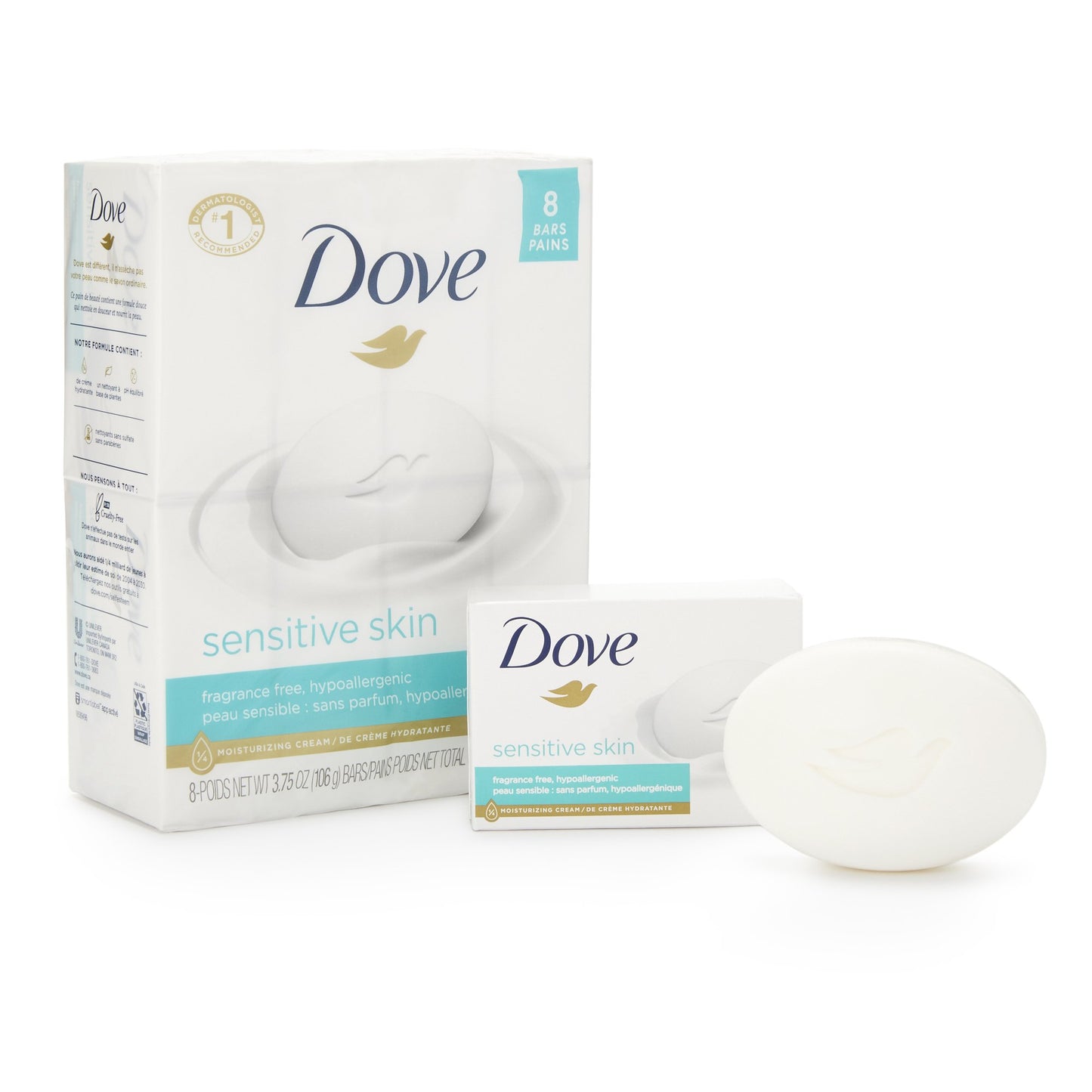 Dove® Sensitive Skin Soap 1 Each