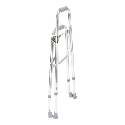 Drive Medical™ Hemi Aluminum Side Step Folding Walker