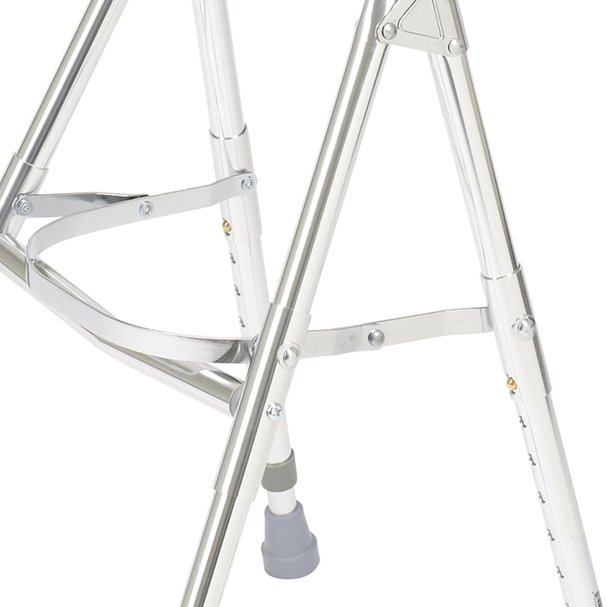 Drive Medical™ Hemi Aluminum Side Step Folding Walker
