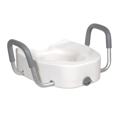Drive Medical™ Premium Elongated Toilet Seat with Lock
