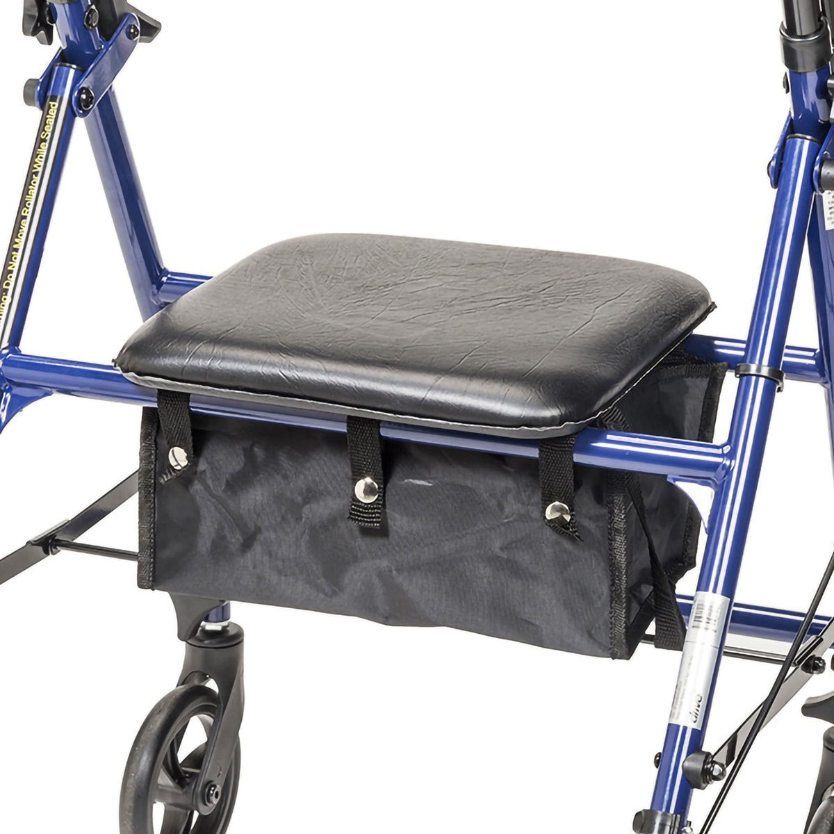 Drive Medical™ Steel Rollator with 6 Inch Wheels
