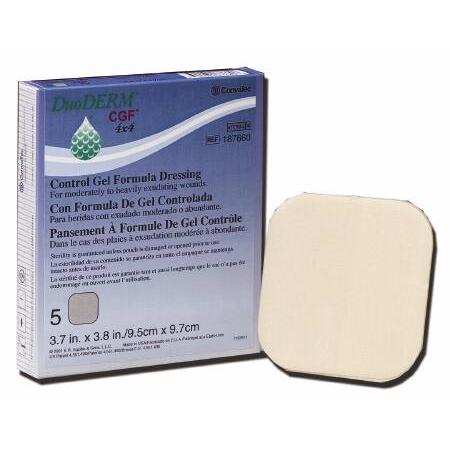 DuoDerm® CGF® Hydrocolloid Dressing 4" x 4" 1 Each