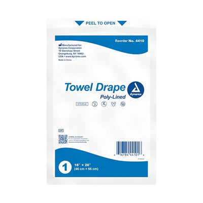 Dynarex Disposable Towel Drapes Box of 50