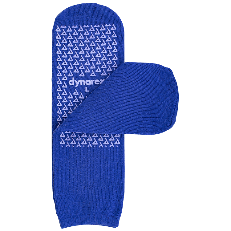 Dynarex® Single Tread Slipper Socks M 1 Pair