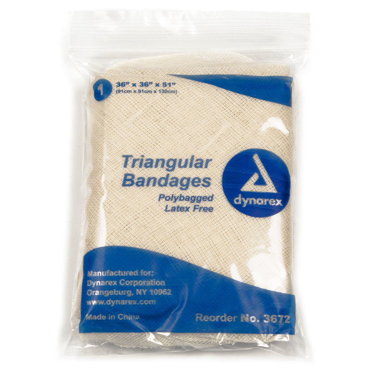 Dynarex Triangular Bandage 1 Each