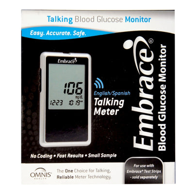 Embrace Talking Blood Glucose Monitor