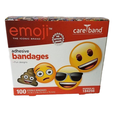 Emoji™ Adhesive Strip Emojis 3/4" x 3" Case of 1200
