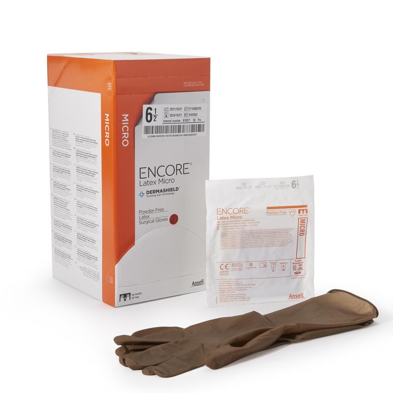 Encore® Latex Micro Surgical Glove 5.5 Box of 50