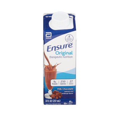 Ensure® Original Therapeutic Nutrition Shake Chocolate Reclosable Carton 1 Each
