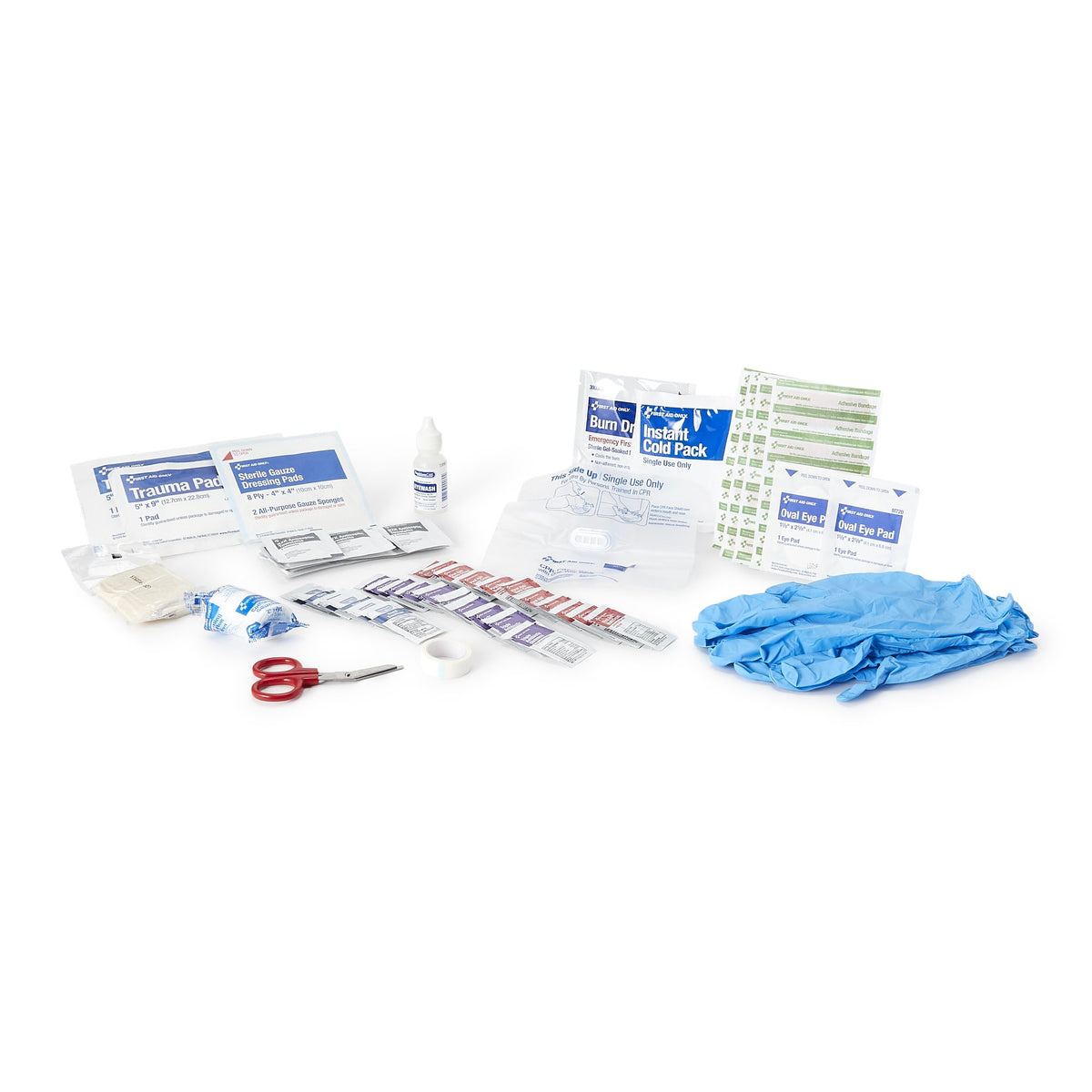 First Aid Kit McKesson 10 Person Plastic Case Each