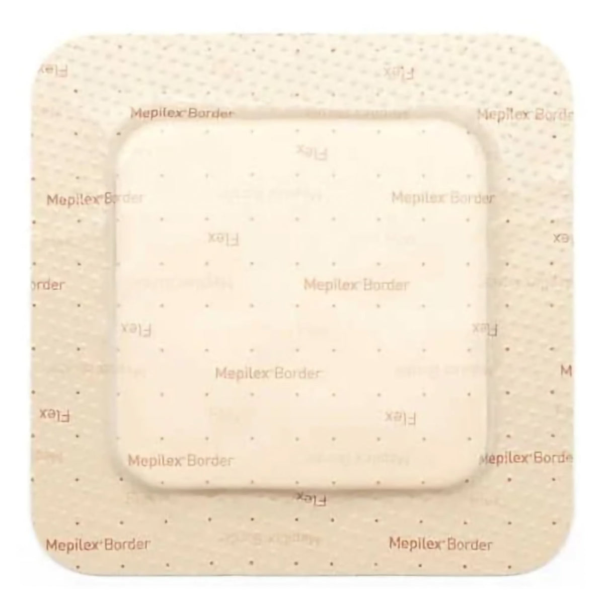 Foam Dressing Mepilex® Border Flex 3 x 3 Inch Up to 4 Inch Length Each