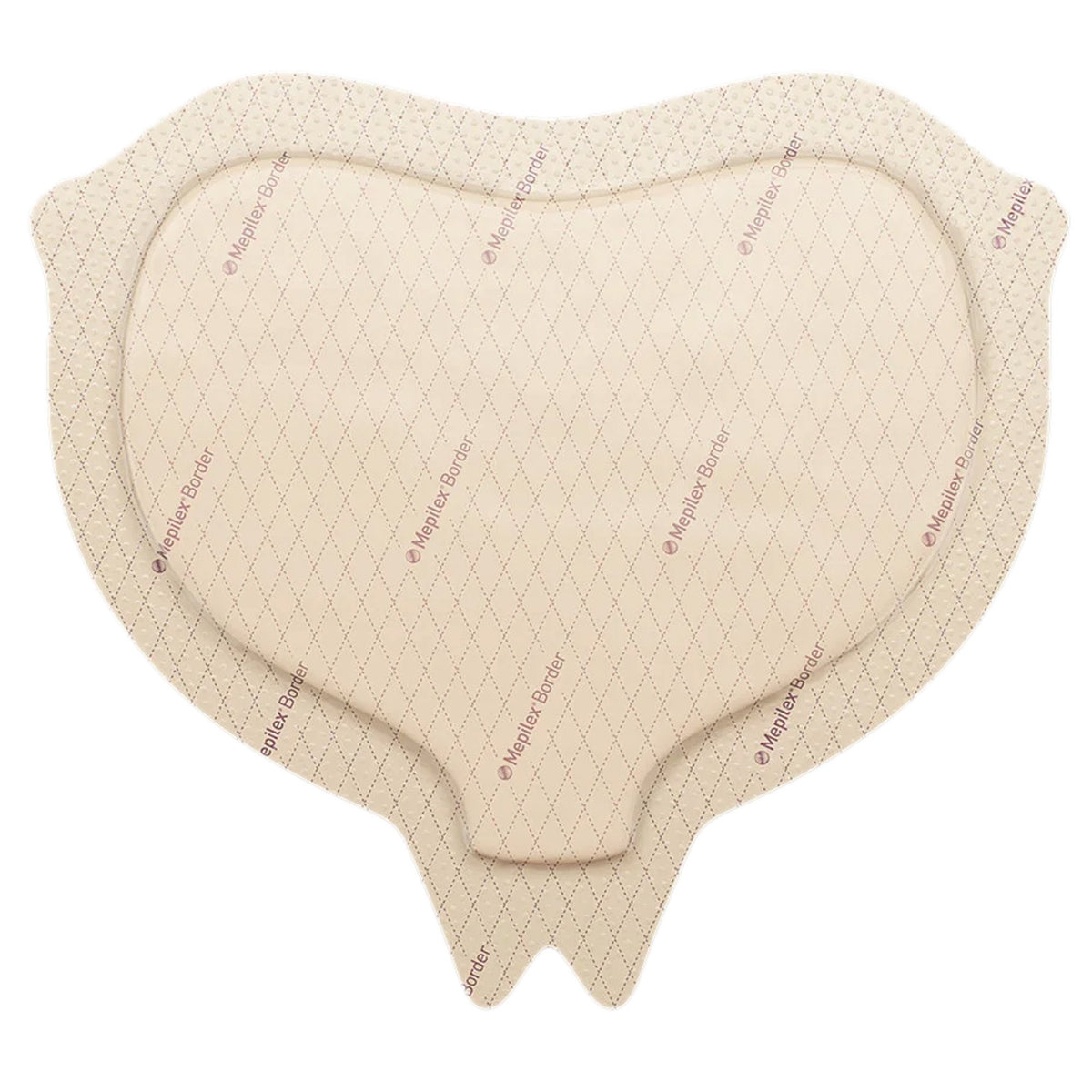 Foam Dressing Mepilex® Border Sacrum 6-1/3 x 7-9/10 Inch 5 to 6 Inch Width Each