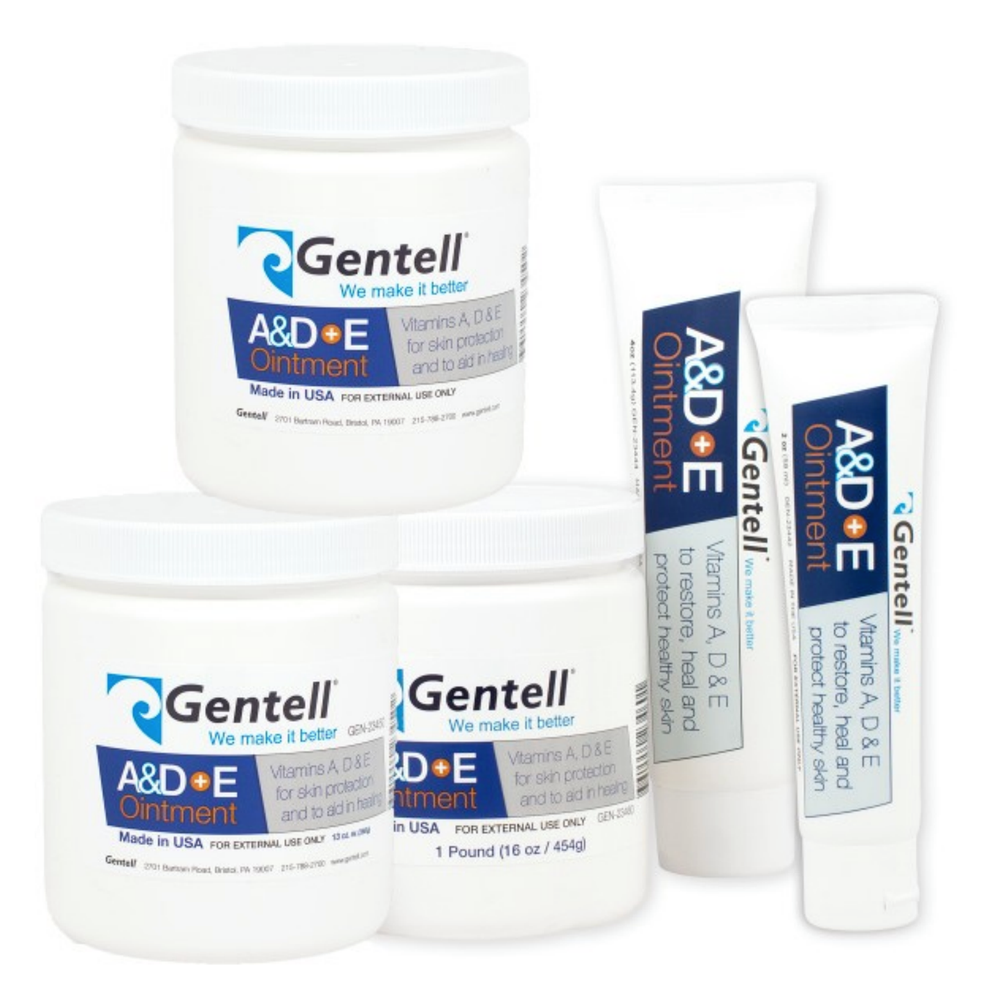 Gentell® A&D + E Ointment 1 Each