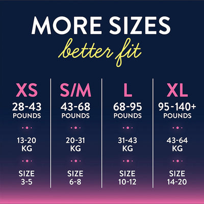 Goodnites® Bedwetting Underwear For Girls 38 to 65 lbs. Pack of 14