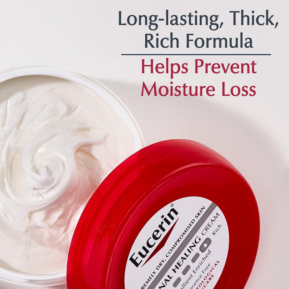 Hand and Body Moisturizer Eucerin® - Unscented Cream 16 oz. Each