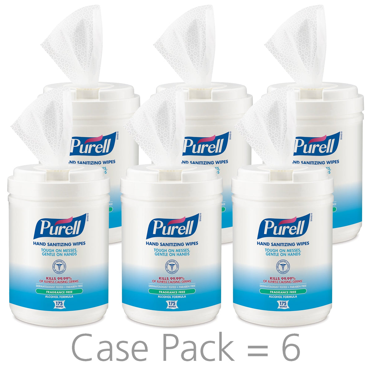 Hand Sanitizing Wipe Purell® Case of 6