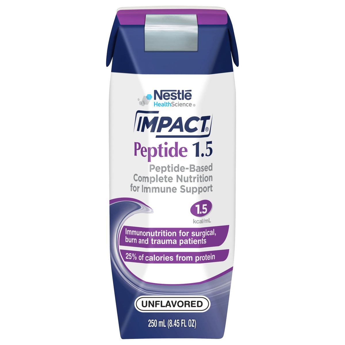 Impact® Peptide 1.5 Ready to Use Tube Feeding Formula Case of 24