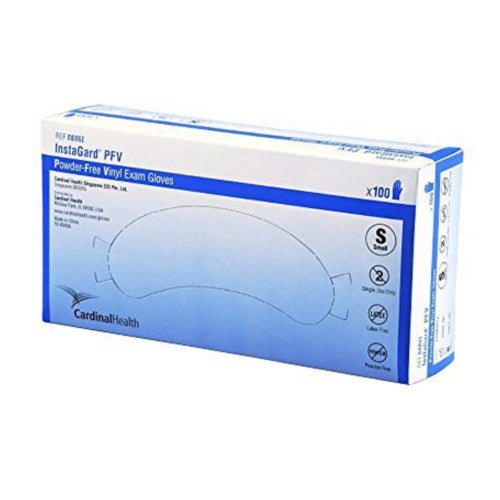 InstaGard® PF Synthetic Vinyl Exam Gloves L Case of 1000