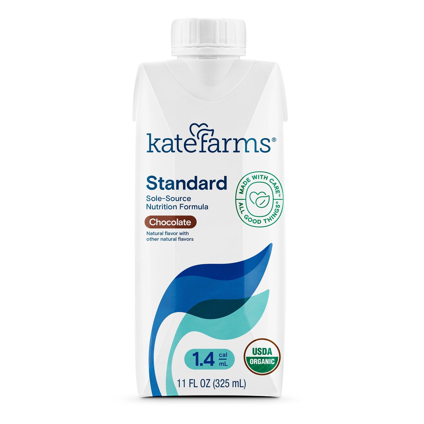 Kate Farms® Standard Sole-Source Nutrition Formula Chocolate 1.4 Cal Case of 12