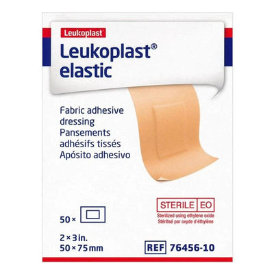Leukoplast® Elastic Adhesive Strip Tan 1-1/2" x 2" Case of 1200