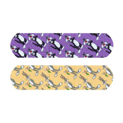 Looney Tunes™ Stat Strip® Adhesive Strip Bugs and Daffy 3/4" x 3" 1 Each