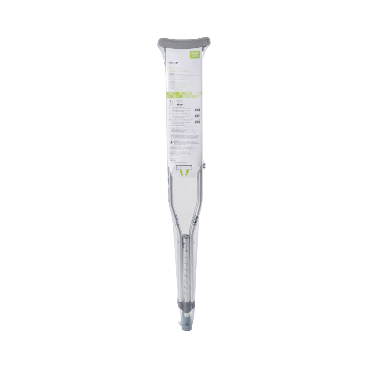 McKesson Adult Underarm Crutches