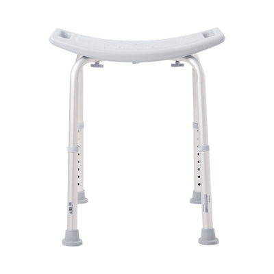 McKesson Aluminum Bath Bench Without Backrest