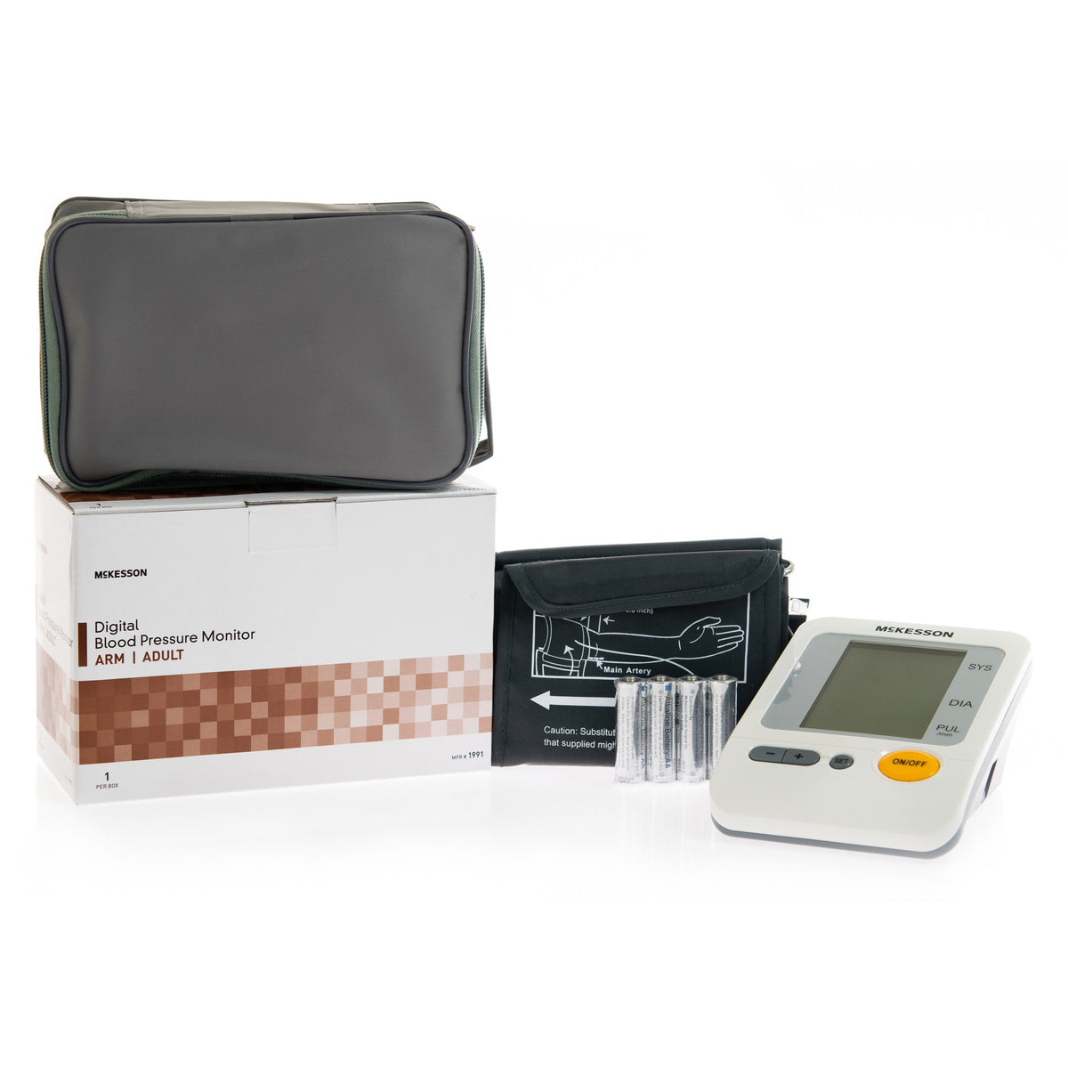 McKesson Aneroid Automatic Inflation Sphygmomanometer with Cuff 1 Each