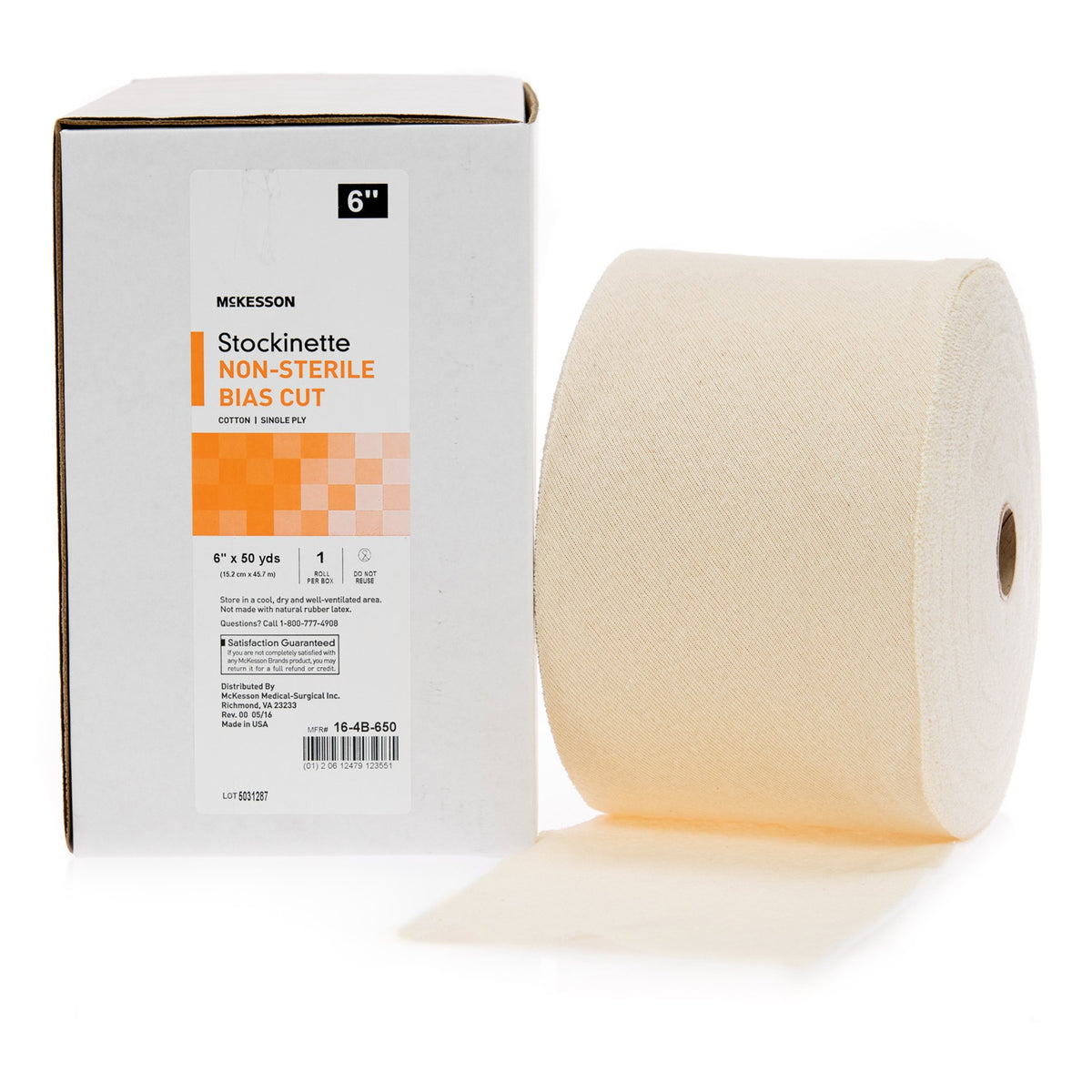 McKesson Bias Cut Stockinette 3" x 4 Yds. 1 Each
