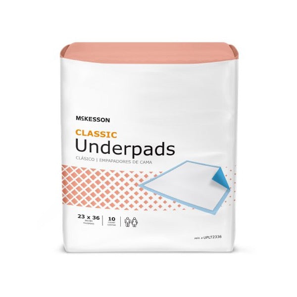 McKesson Classic Plus Underpads 23 x 24 Inch Bag of 25