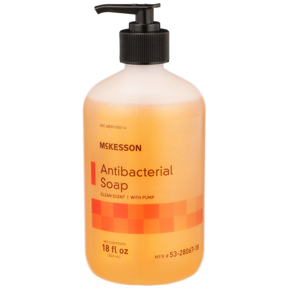 McKesson Clean Scent Antibacterial Soap 18 oz. Case of 12
