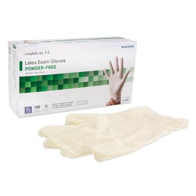 McKesson Confiderm® CL Latex Exam Glove S Box of 100