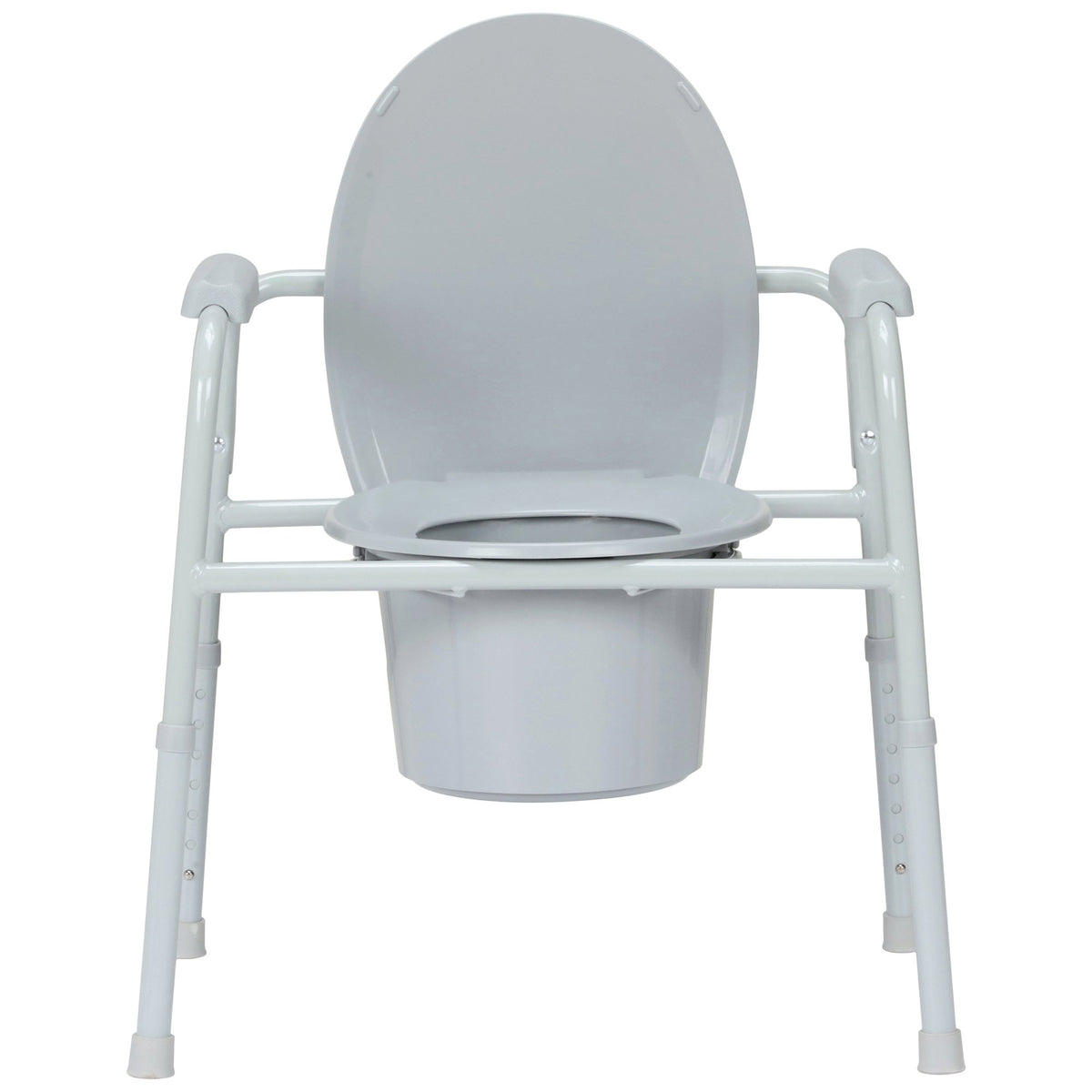 McKesson Deluxe All-In-One Steel-Welded Commode Case of 4